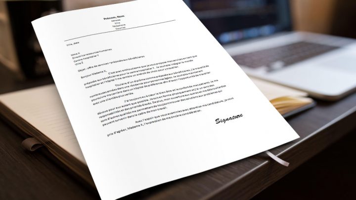 Lettre de motivation | Préposée aux bénéficiaires