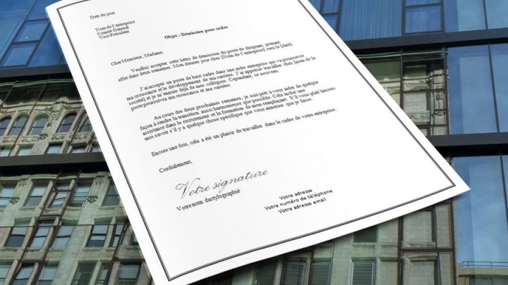 Lettre de démission pour ordre, Dirigeant de société