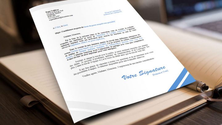 Format de Lettre de Motivation pour un Emploi