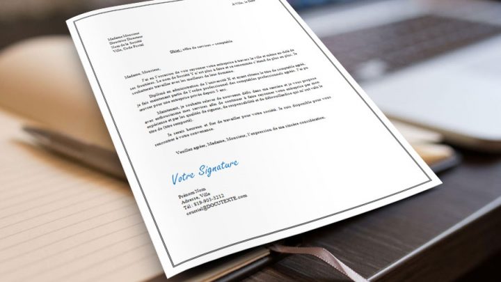 Lettre de motivation | Comptable